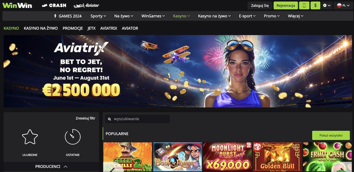 Platforma kasynowa WinWin Bet - Recenzja i Poradnik dla Graczy
